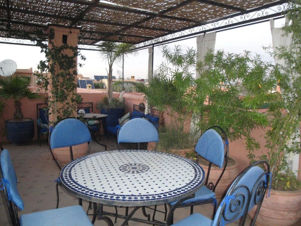 Dachterrasse links Riad Nora