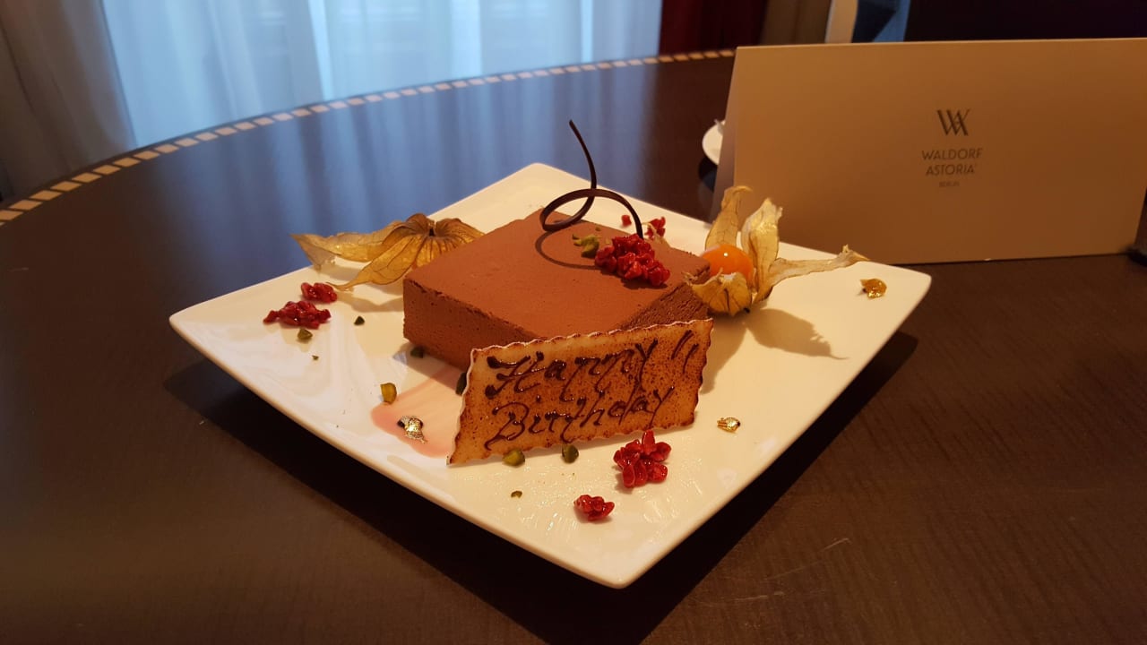 Geburtstagsüberraschung Waldorf Astoria Berlin