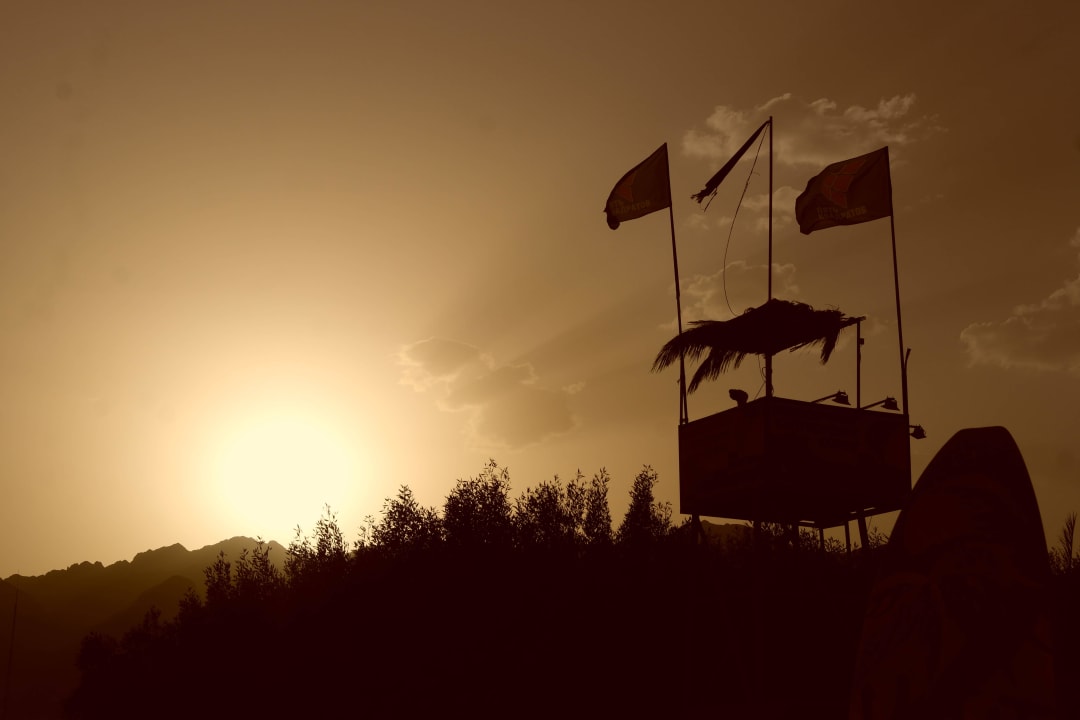 Sonnenuntergang JAZ Dahabeya