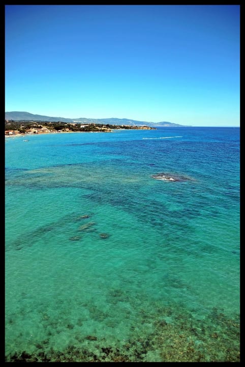 Odcienie wody Strofades Beach Hotel