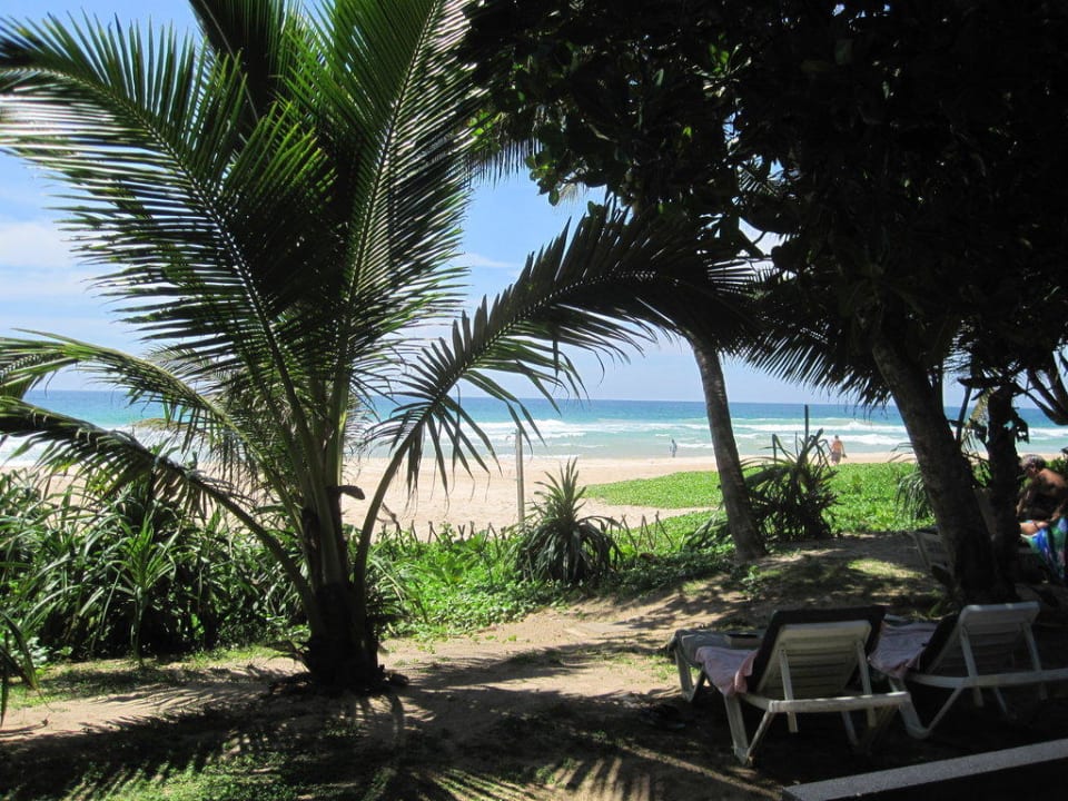 Blick aus dem Zimmer Hotel Koggala Beach