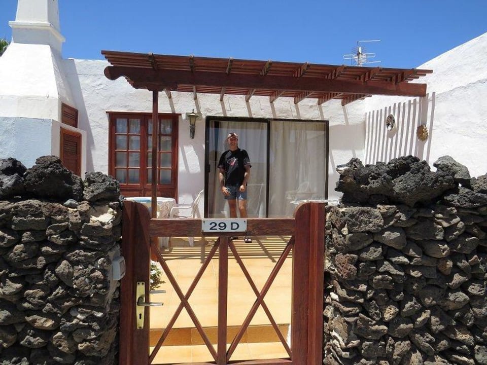 Terrasse von Bunglow 29D Hotel Casas del Sol