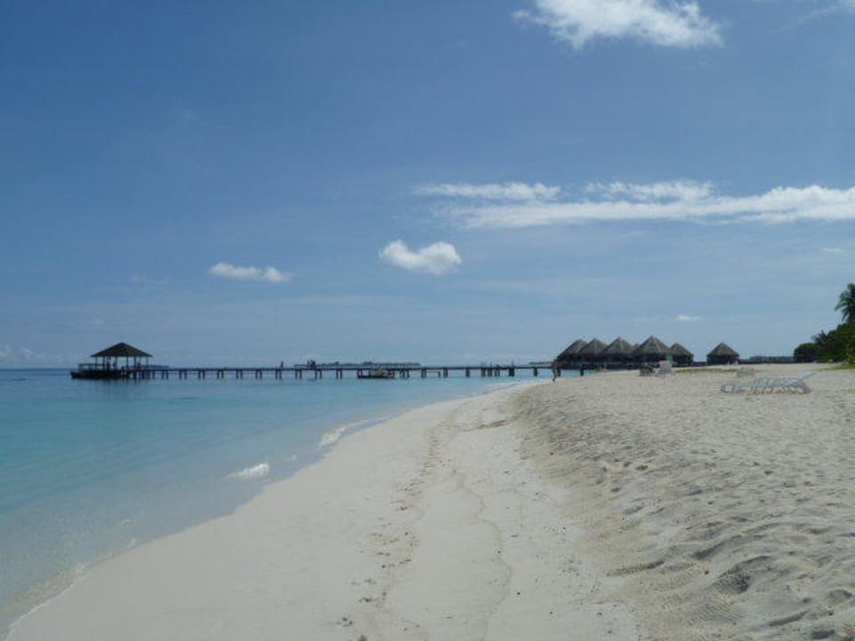 Strand an der Nordseite Adaaran Select Meedhupparu Island Resort - Premium All Inclusive