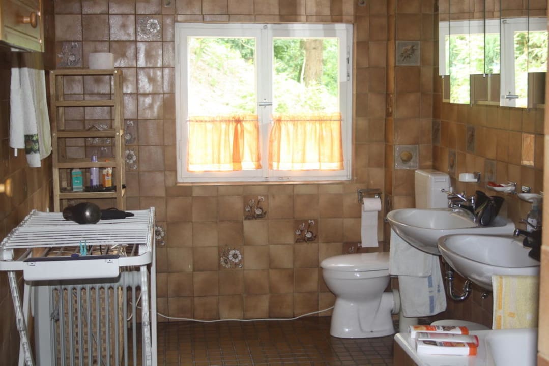 Badezimmer Ferienhaus Lahnblick