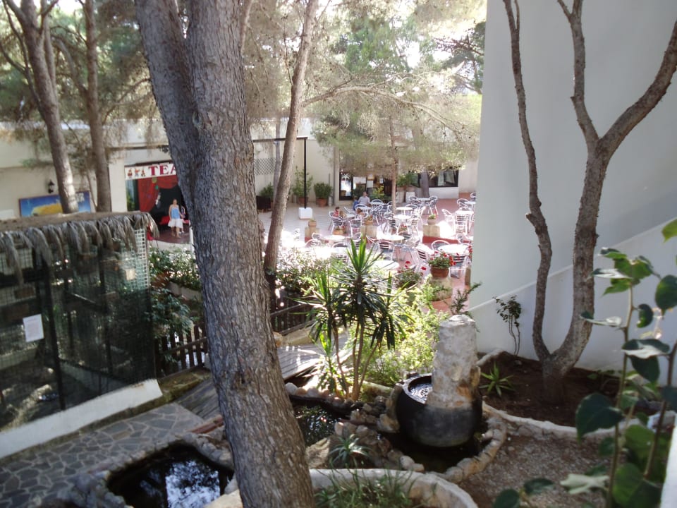 Blick auf die Theaterbühne Playa Parc Apartments