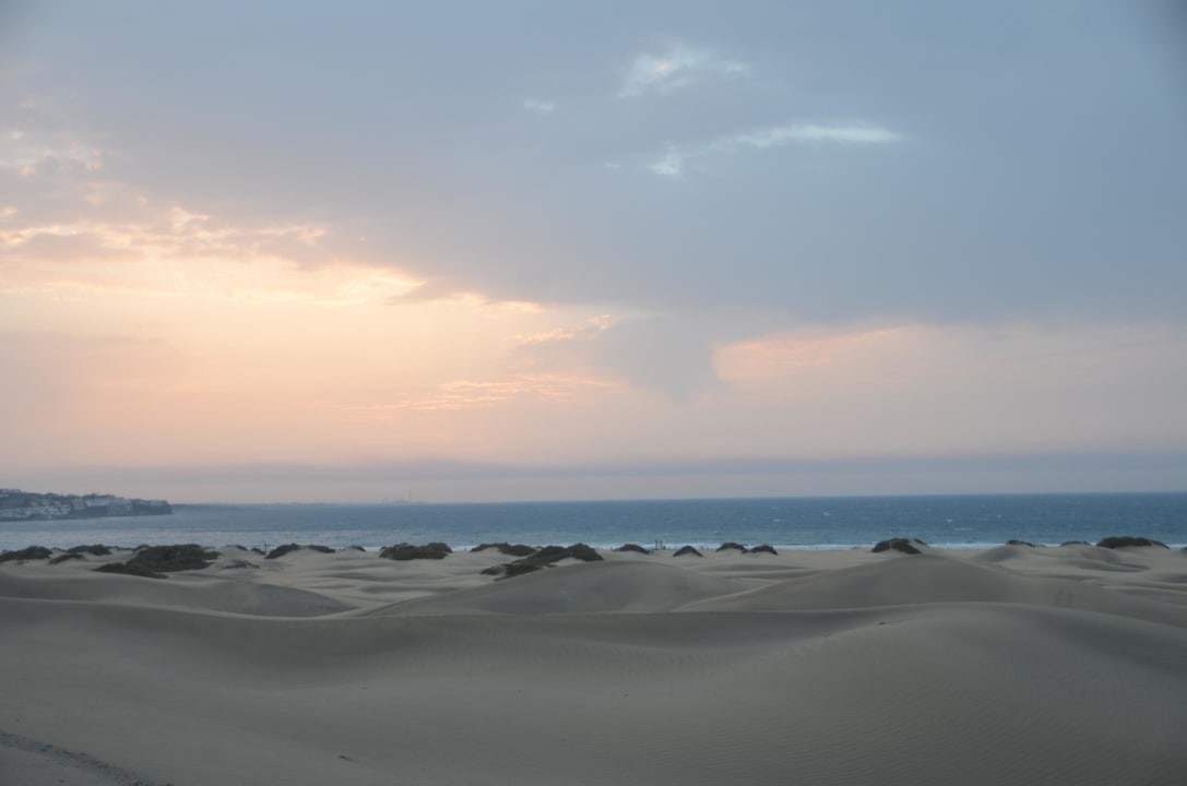 Sonnenuntergang am Strand/Sanddünen Abora Catarina by Lopesan Hotels