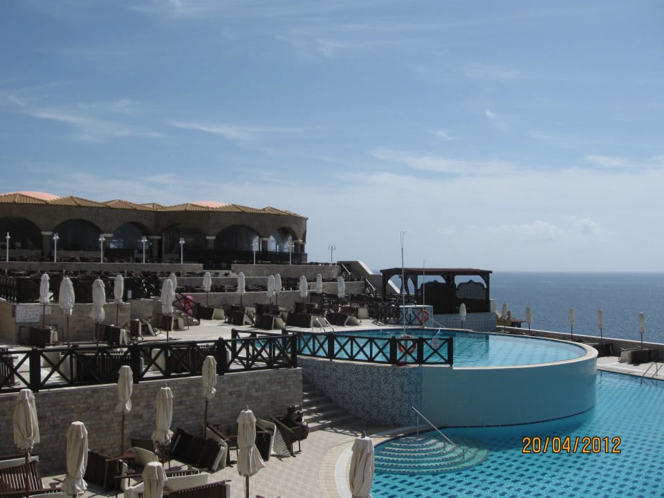 Poolanlage Aphrodite Hotel Kalithea Horizon Royal