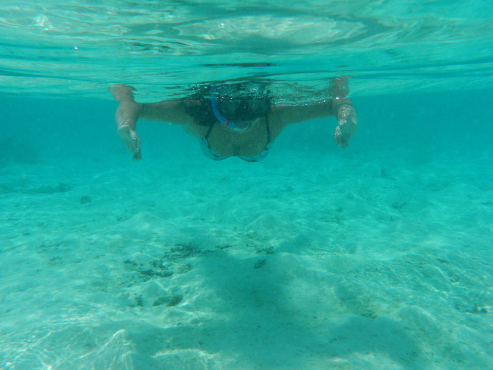 Unter azurblauem Wasser Summer Island Maldives