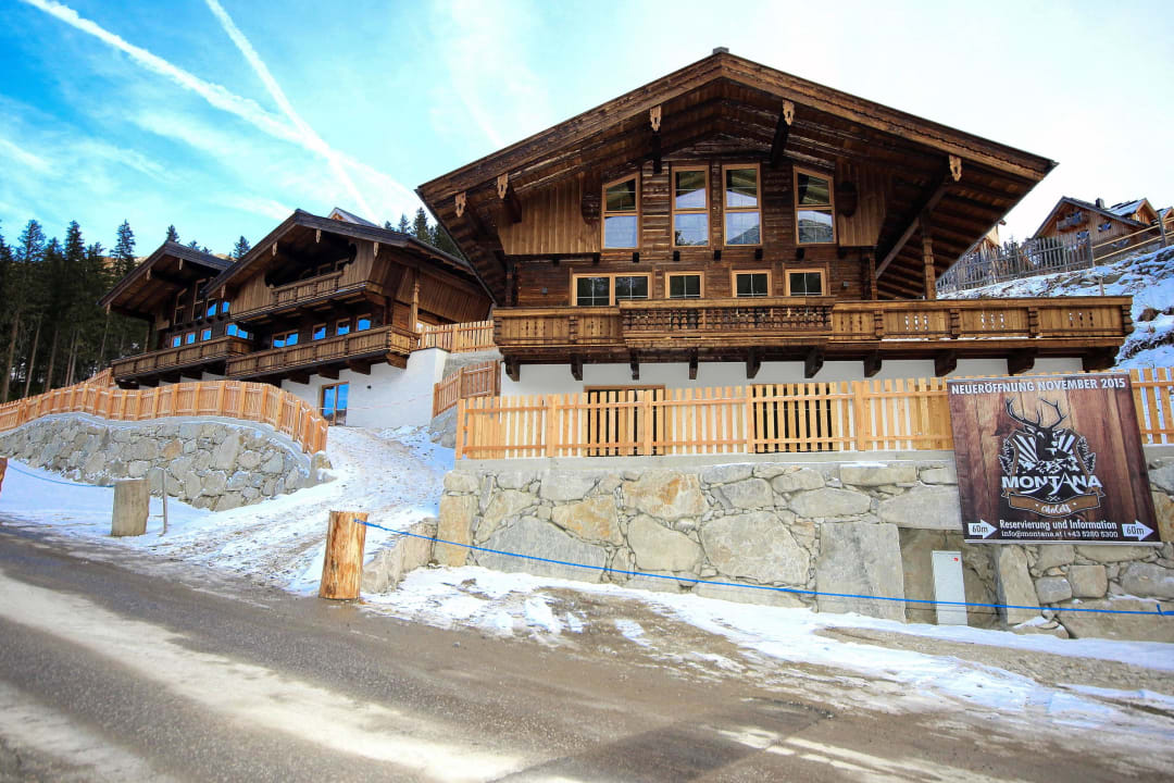 Chalet Außenansicht Montana Hochfügen