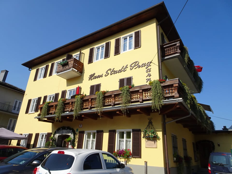 Außenansicht Haus Stadt Prag