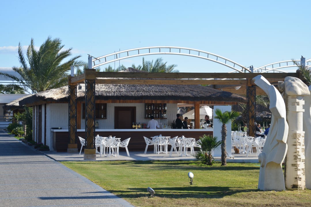 Area on the beach Bar Maxx Royal Belek Golf Resort