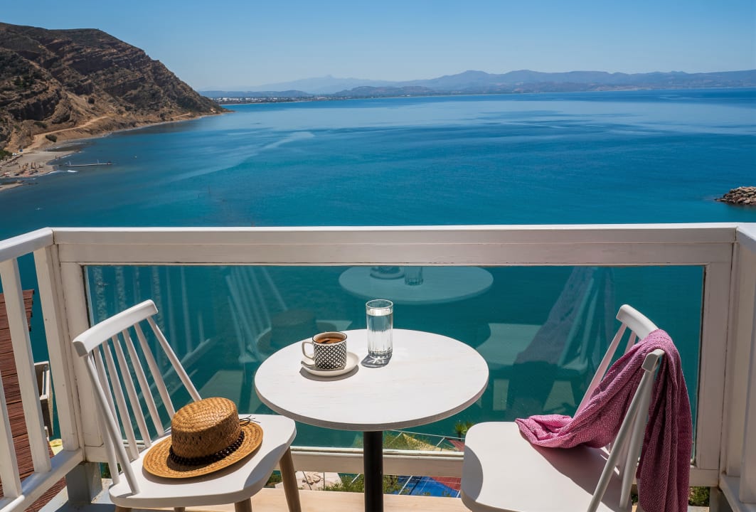 Ausblick Galini Mare Hotel