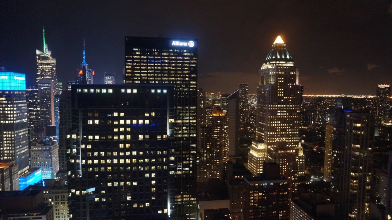 Ausblick bei Nacht  Residence Inn by Marriott New York Manhattan/Central Park