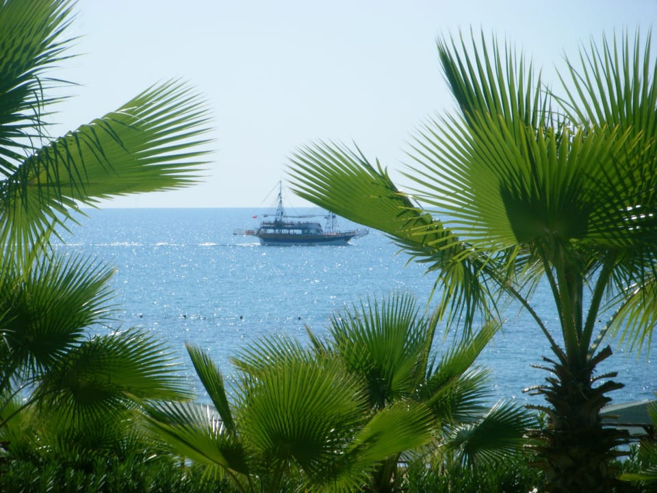 Blick aufs Meer von der Beachbar Hotel Süral Resort