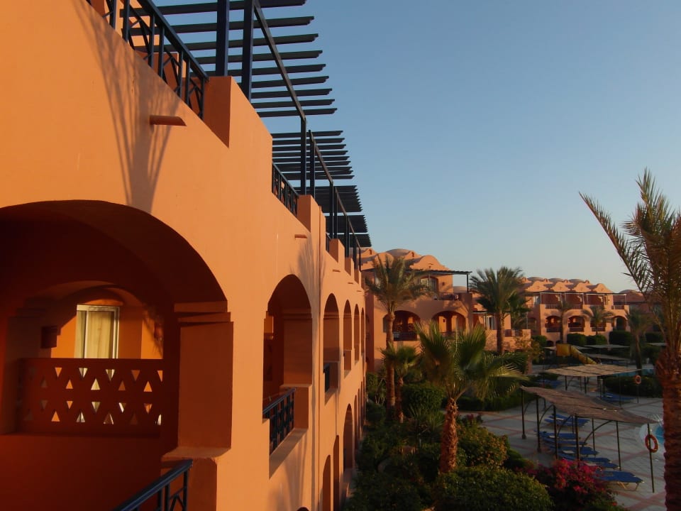 Gute Aussicht 3,Ende Feb.bei SAG 6:41 Jaz Makadi Oasis Resort