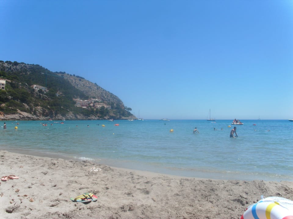 Blick vom Strand vor dem Hotel Universal Hotel Laguna