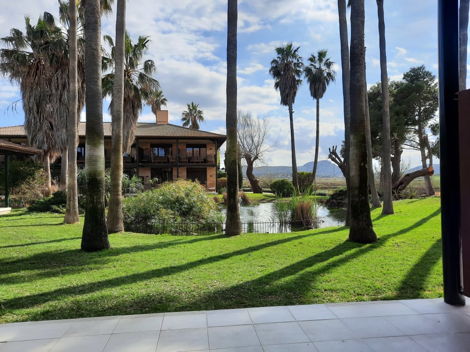 Gartenanlage Port de Pollenca Villa Sleeps 10 Pool Air Con WiFi