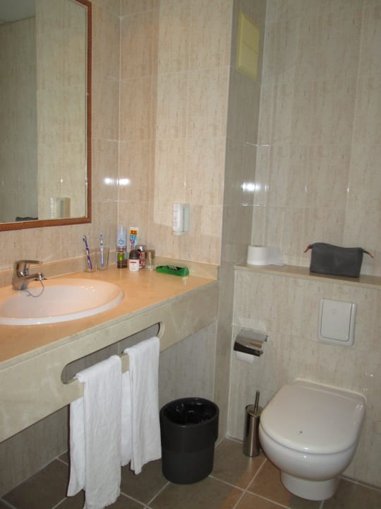 Unser WC (Low-Cost-Room) Abora Buenaventura by Lopesan Hotels