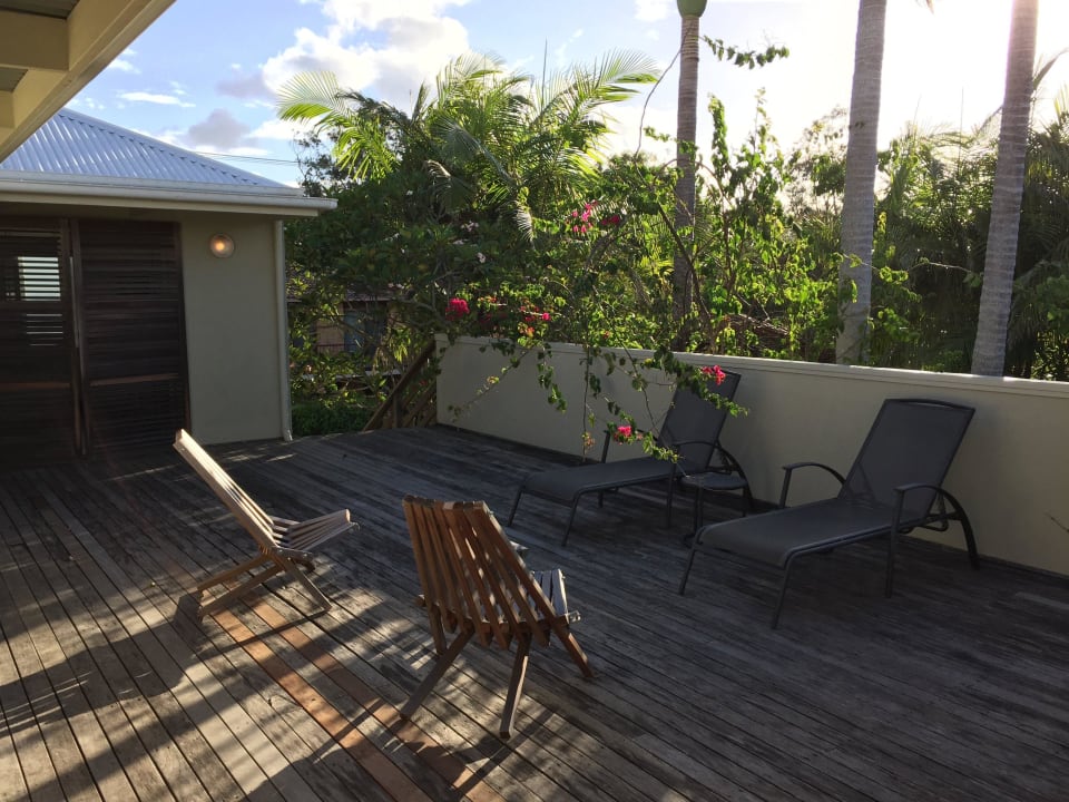 Gemeinschaftlichte Terrasse Hotel Cape Beach House