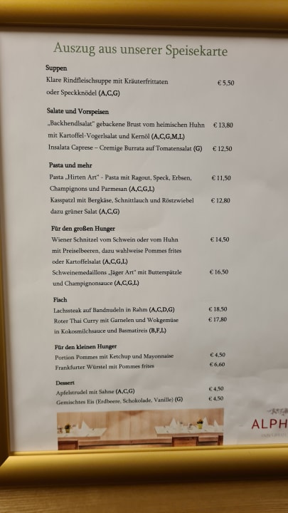 Gastro Alphotel Innsbruck