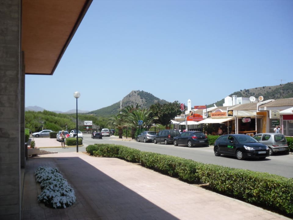 Blick vom Hotel Richtung Cala Agulla Hotel & Spa S'Entrador Playa