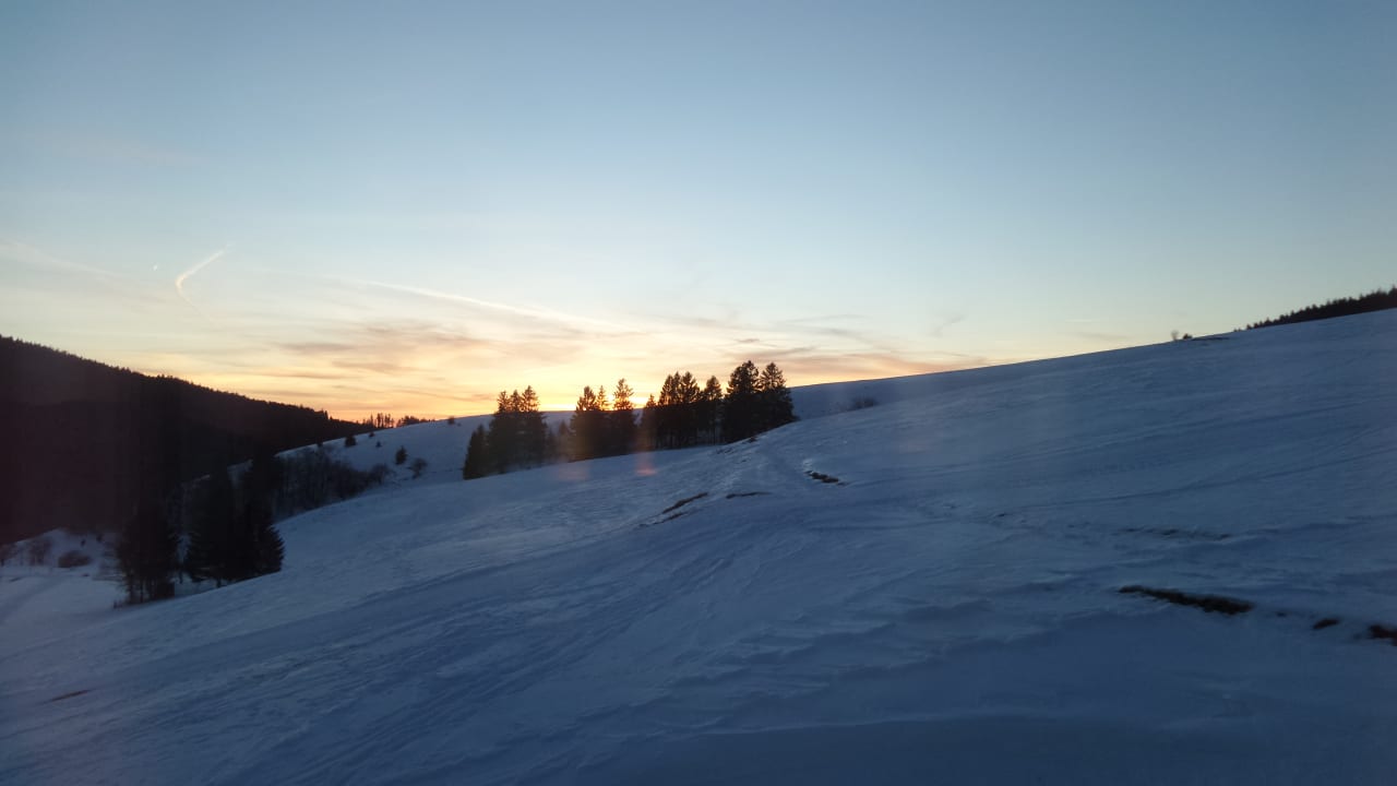 Abendstimmung derWaldfrieden naturparkhotel