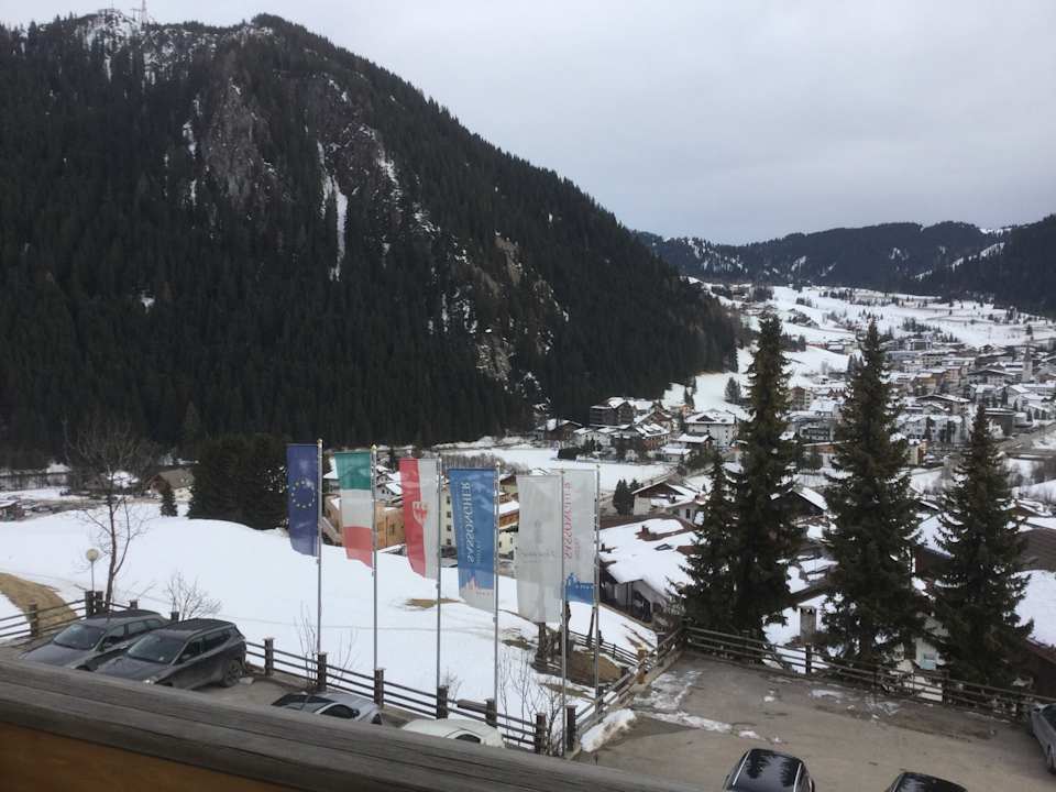 Ausblick Hotel Sassongher