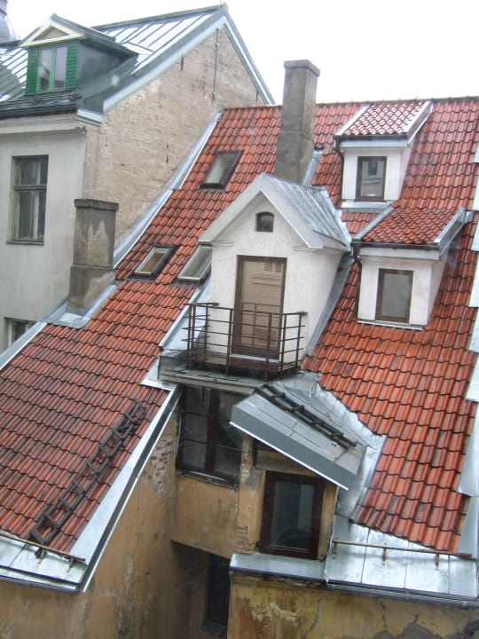 Hotel Kolonna. View from the room. Rija Domus Hotel