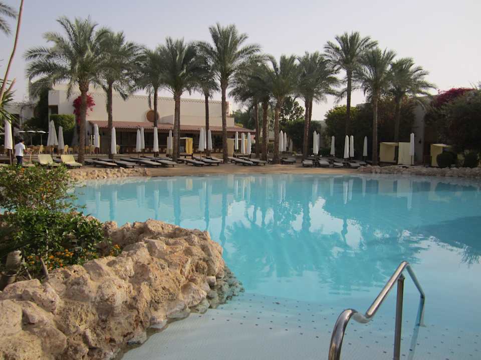 Blick auf den Sandstrand Ghazala Gardens