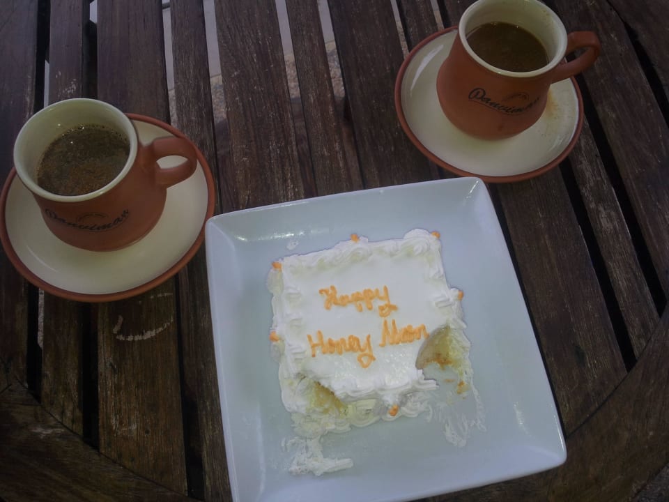 Honeymoon Geschenk bei Ankunft Panviman Resort Koh Phangan