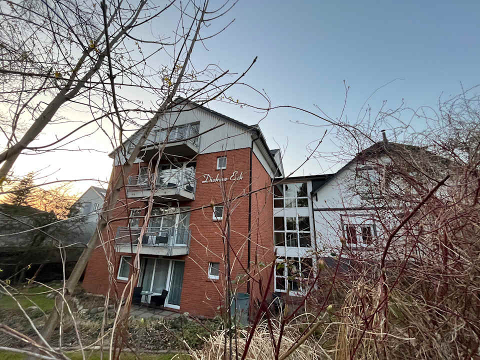 Außenansicht Gästehaus Dieksee-Eck