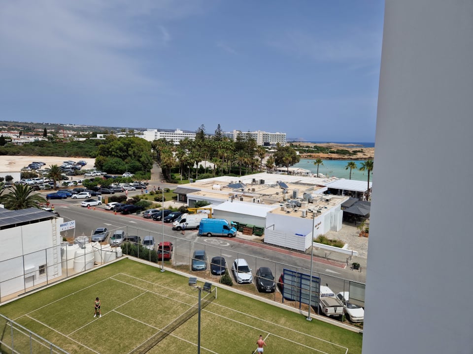 Ausblick Hotel Vassos Nissi Plage