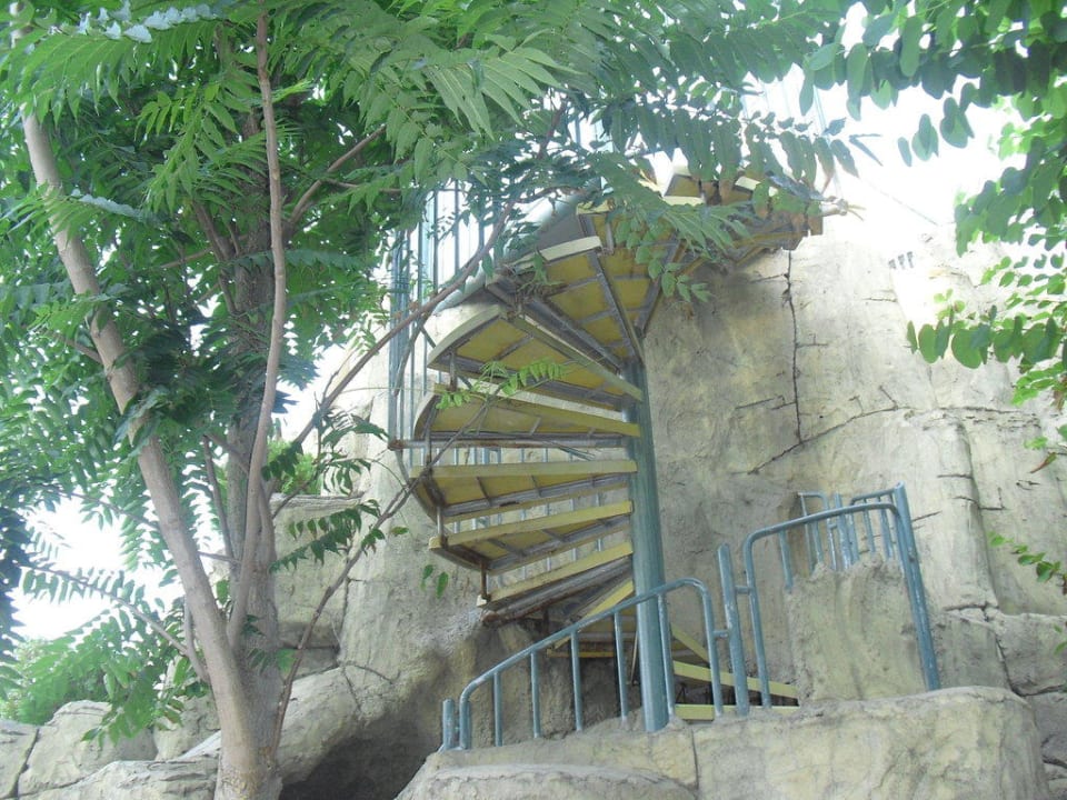 Aufstieg zur Rutsche Greenwood Kemer Resort