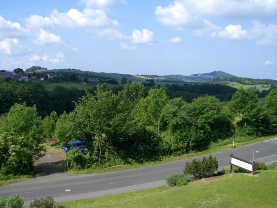 Blick vom Zimmer Best Western Hotel Rhön Garden