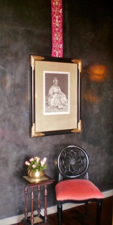 Detail im Schlafzimmer Sahara Palace Marrakech