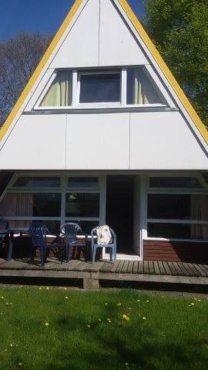 Terrasse  Ferienhauspark Asgard in Damp