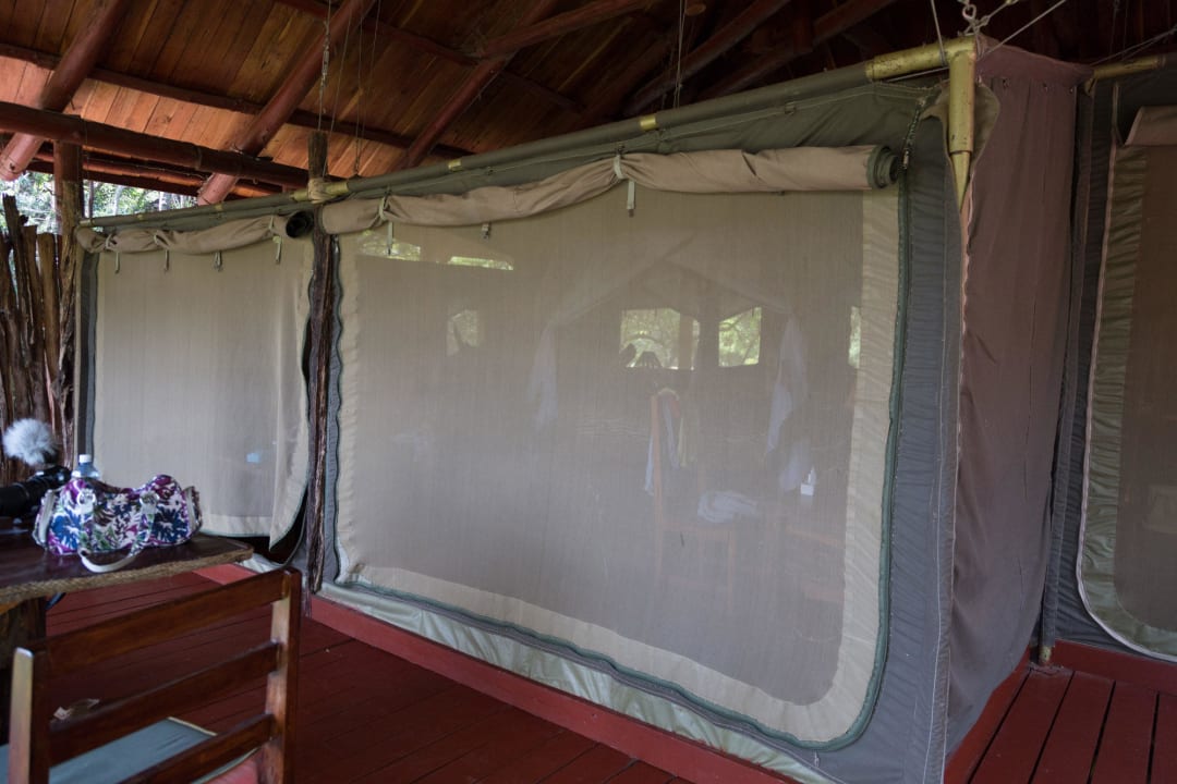 Zimmer von außen Royal Mara Safari Lodge