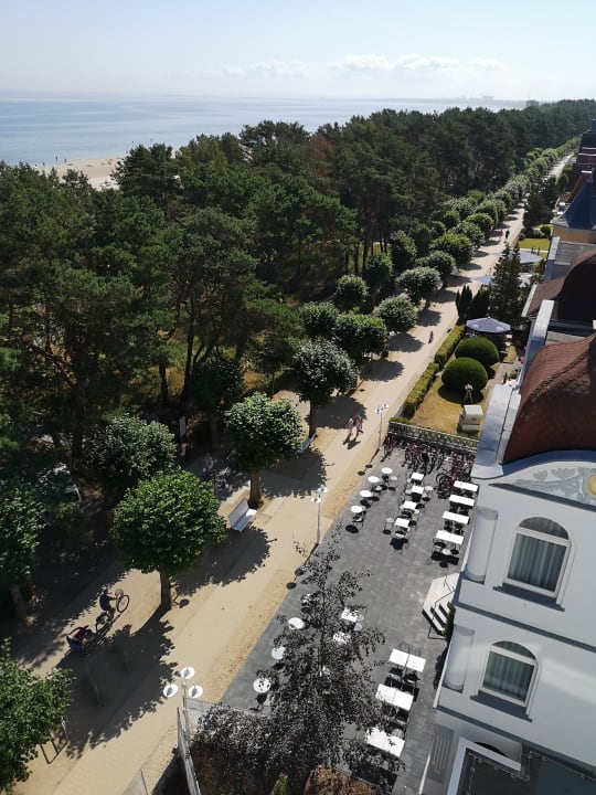 Ausblick Strandhotel Ahlbeck