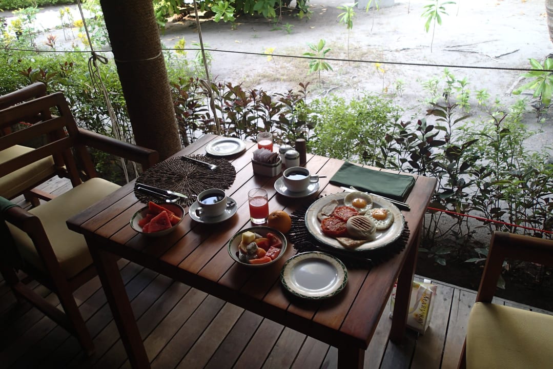 Frühstück, perfekt Filitheyo Island Resort