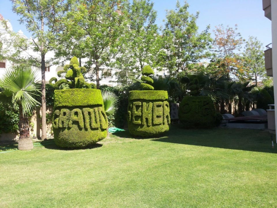 Am Hinterausgang Grand Seker Hotel