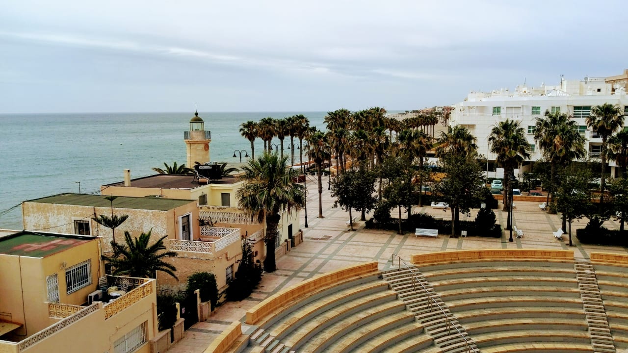 Ein toller Ausblick von oben Hotel Best Roquetas