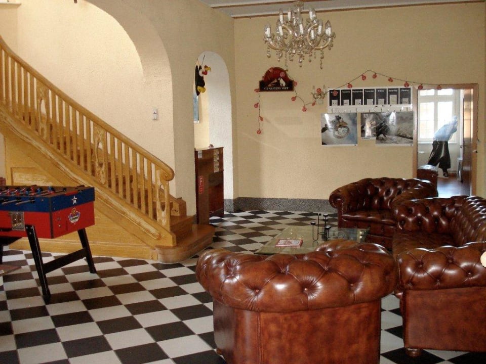 Hotelhalle Bikerhotel Das Gutshaus