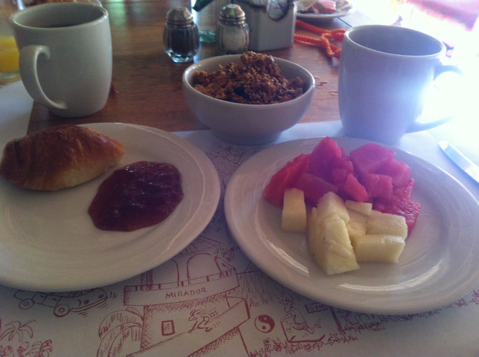 Frühstück Hotel Las Palapas