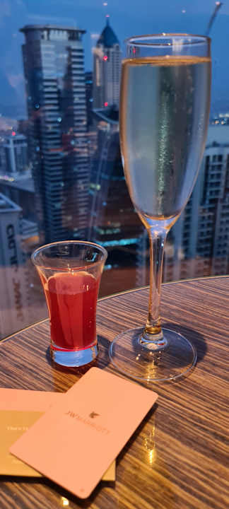 Ausblick JW Marriott Marquis Hotel Dubai