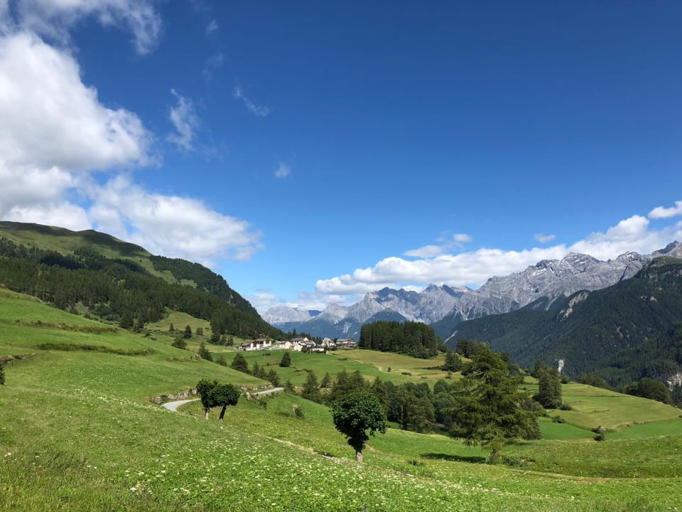 Ausblick Hotel Meisser Guarda