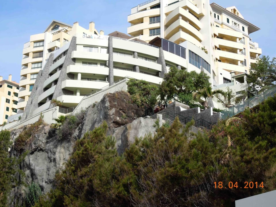 Das Hotel auf der Klippe Hotel Madeira Regency Cliff
