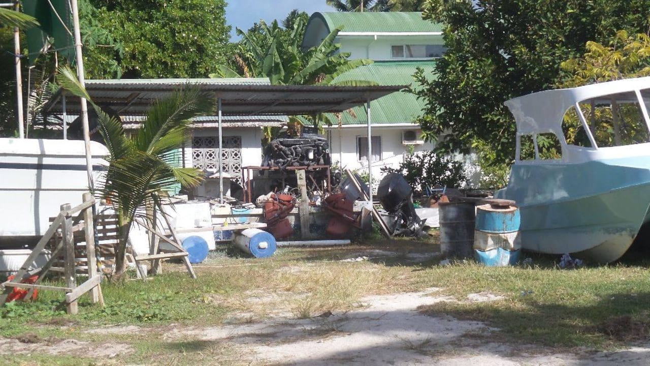 Wir waren 5 Nächte in der vorderen Takamaka Beach  Takamaka Beach Villas