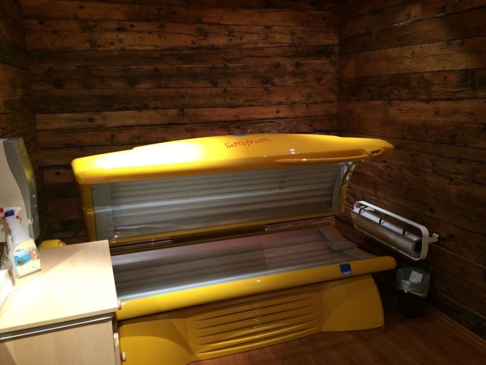 Rustikales aber schönes Solarium Parc Hotel