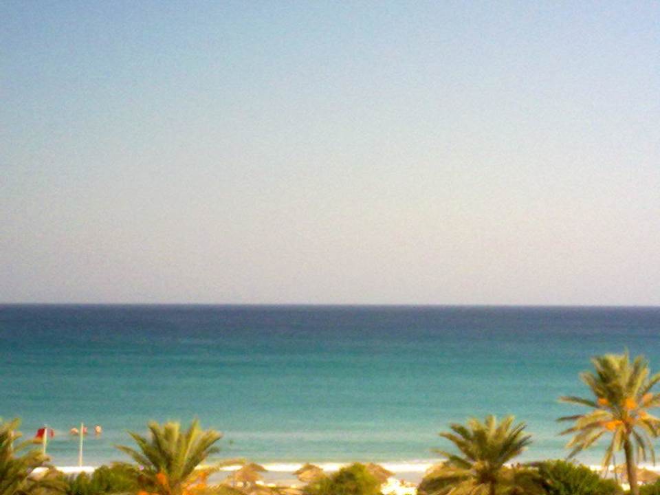 Vom Balkon aus Mahdia Beach & Aquapark