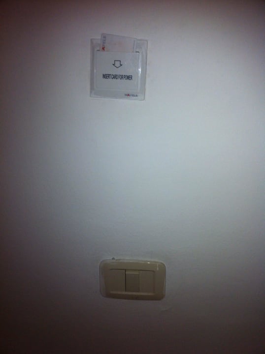 Elek. Kartenschlitz für Strom Hotel Marhaba Club